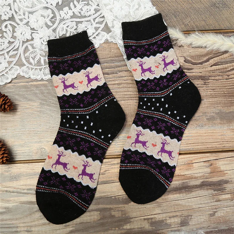 Fashion Unisex Women Men Winter Socks Christmas Socks Casual Warm Wool Socks Novelty Cute Snowflake Deer Hot Hosiery Sock
Fashion Unisex Women Men Winter Socks Christmas Socks Casual Warm Wool Socks Novelty Cute Snowflake Deer Hot Hosiery Sock