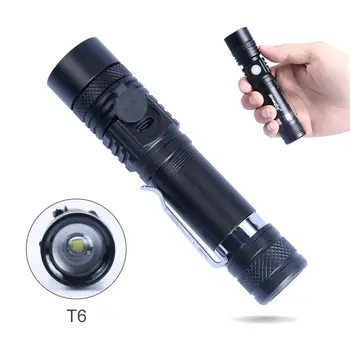 T6 Multi Functional Outdoor Lighting Ultra Bright Handy Torch Hunting LED Mini Flashlight Camping Lighting
T6 Multi Functional Outdoor Lighting Ultra Bright Handy Torch Hunting LED Mini Flashlight Camping Lighting