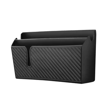 Adhesive Car Storage Box Carbon Fiber Container Organizers Phone Holder for Car - Big Size
Adhesive Car Storage Box Carbon Fiber Container Organizers Phone Holder for Car - Big Size