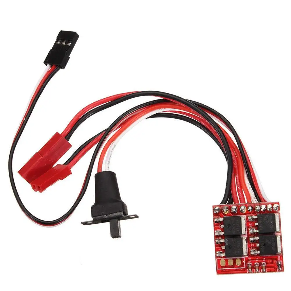 20A Double Sides Brushed ESC for RC Car/Boat Speed Controller with Brake for RC 1/16 1/18 Car Boat Climbing RC Car Ship
20A Double Sides Brushed ESC for RC Car/Boat Speed Controller with Brake for RC 1/16 1/18 Car Boat Climbing RC Car Ship
