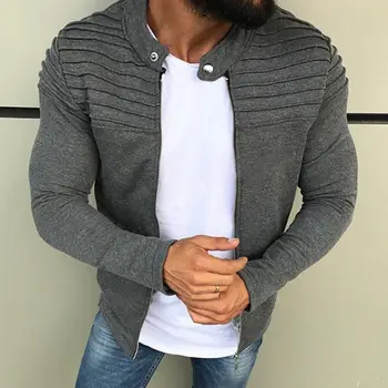New Men Winter warm fashion slim zipper up jackets male long sleeve casual solid outwear jacket coats men man coat clothes tops
New Men Winter warm fashion slim zipper up jackets male long sleeve casual solid outwear jacket coats men man coat clothes tops