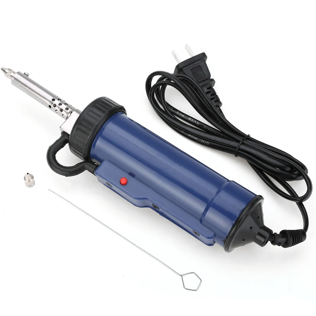 Electric Desoldering Pump Soldering Tool 30W 220V 50Hz Electric Vacuum Solder Sucker Desoldering Pump Soldering Repair Tool
Electric Desoldering Pump Soldering Tool 30W 220V 50Hz Electric Vacuum Solder Sucker Desoldering Pump Soldering Repair Tool