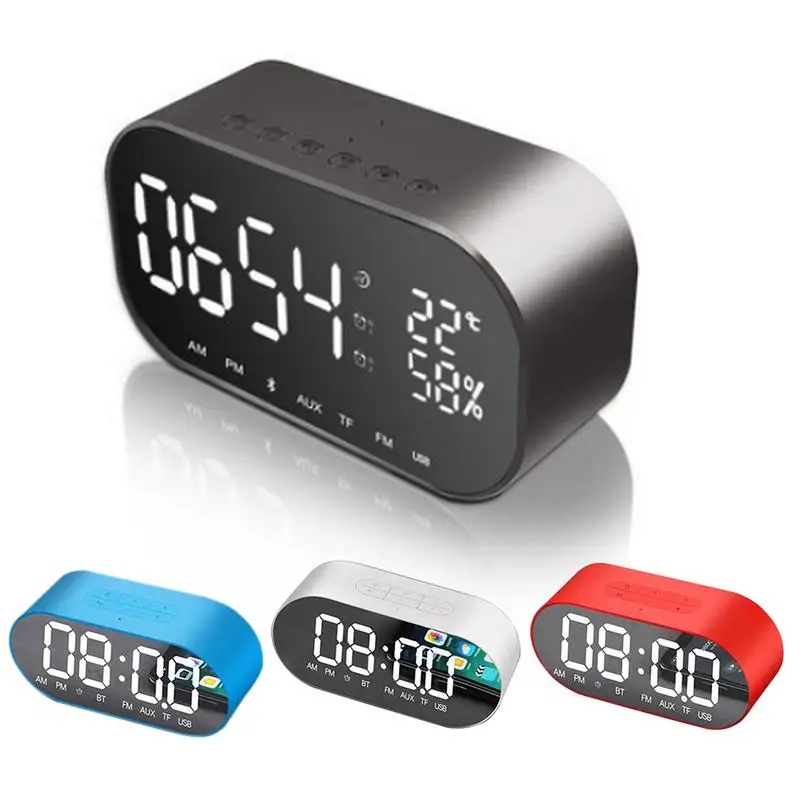 New P6 Mini Bluetooth Speaker Portable Wireless Speaker Stereo Music Surround Support Bluetooth U Disk Computer Clock Audio
New P6 Mini Bluetooth Speaker Portable Wireless Speaker Stereo Music Surround Support Bluetooth U Disk Computer Clock Audio