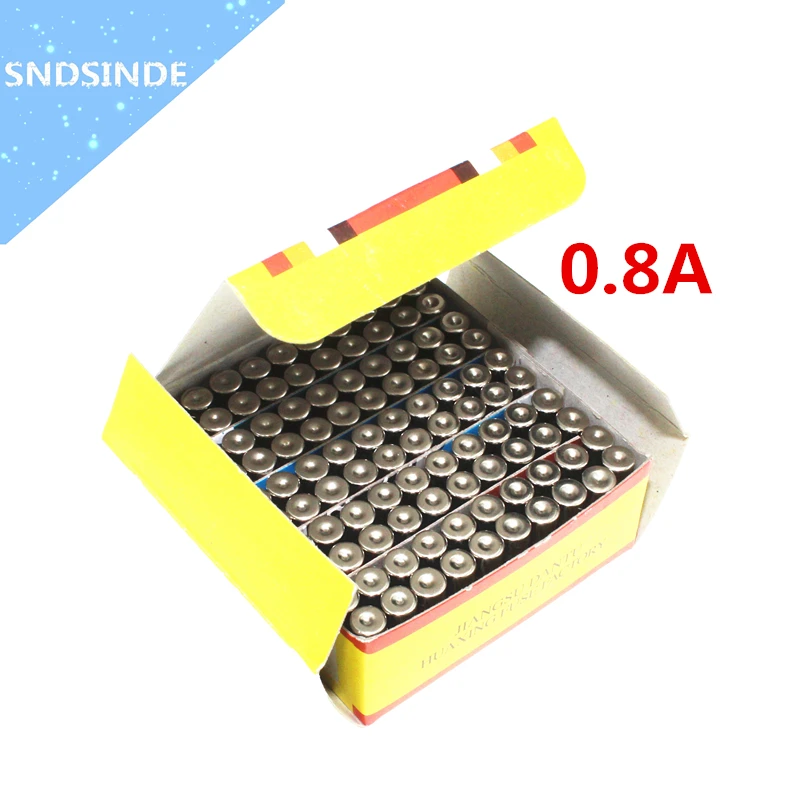100pcs/box 5*20mm 0.8A 250V Fast fuse 5*20 F0.8A 800mA 250V Glass Fuse 5mm*20mm glass fuse New and original
100pcs/box 5*20mm 0.8A 250V Fast fuse 5*20 F0.8A 800mA 250V Glass Fuse 5mm*20mm glass fuse New and original