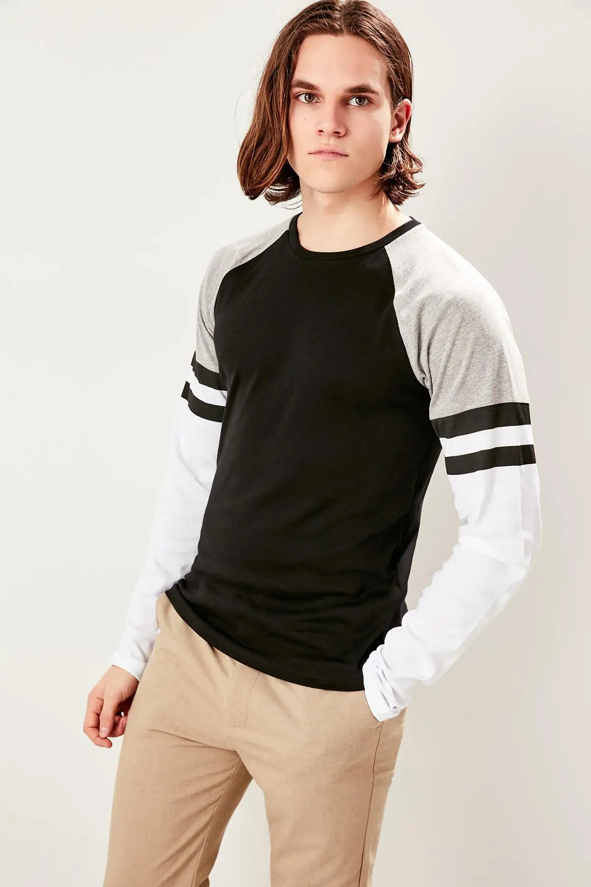 Trendyol Black Male Long-Sleeve Handle Printed Bicycle Neck T Shirt TMNSS19VL0012
Trendyol Black Male Long-Sleeve Handle Printed Bicycle Neck T Shirt TMNSS19VL0012