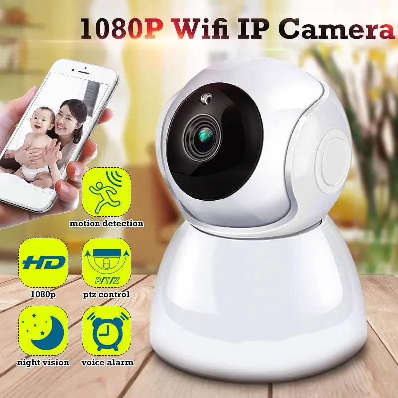 HD 1080P 3.6mm 2.0MP Home Security IP Camera Two Way Audio Wireless Mini Camera Night Version CCTV Wifi Camera Baby Monitor
HD 1080P 3.6mm 2.0MP Home Security IP Camera Two Way Audio Wireless Mini Camera Night Version CCTV Wifi Camera Baby Monitor