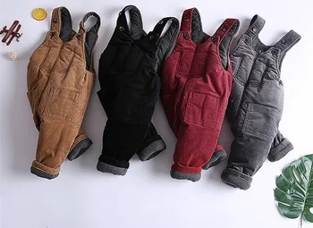 Winter Overalls For Girls Plus Velvet Boy Jumpsuit Children Suspender Casual Pocket Thicken Pants 1 2 3 4 Y Unisex Baby Jumpsuit
Winter Overalls For Girls Plus Velvet Boy Jumpsuit Children Suspender Casual Pocket Thicken Pants 1 2 3 4 Y Unisex Baby Jumpsuit