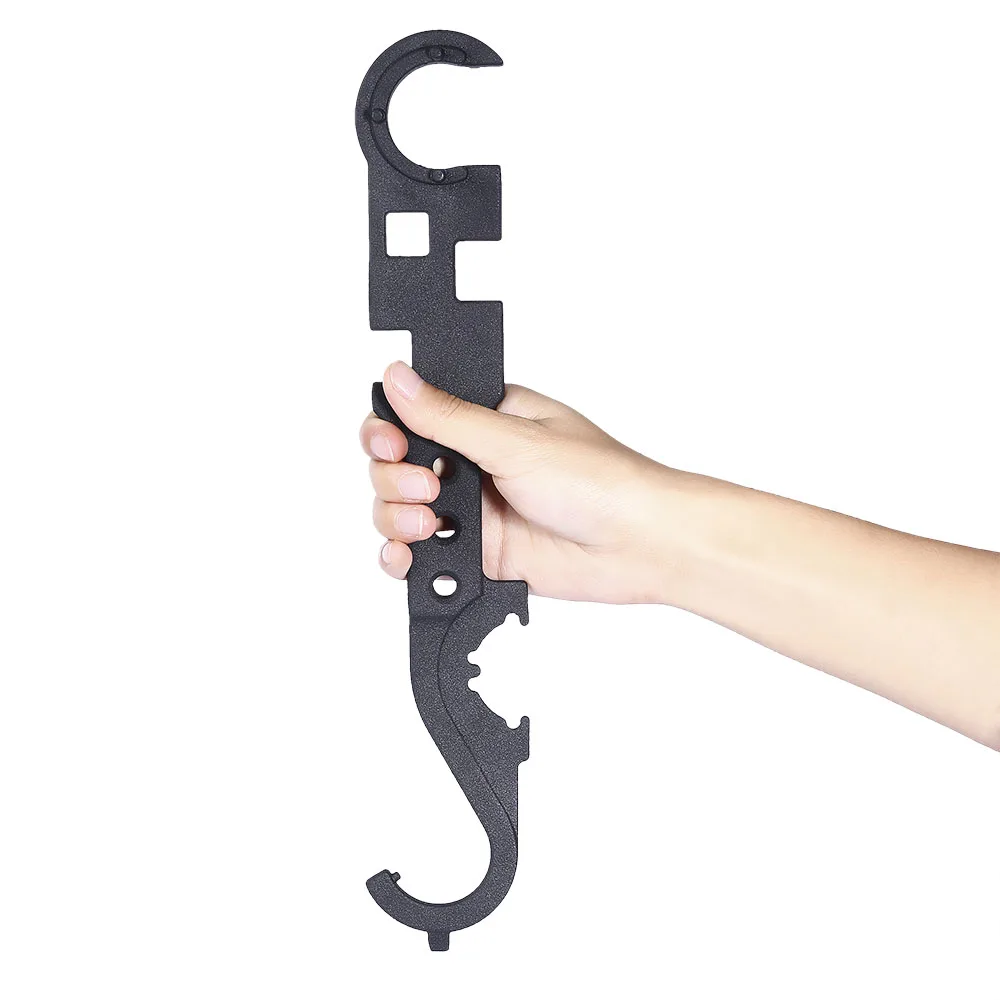 Beileshi Tactical Wrench Multifunctional Combo Armorer Barrel Flash Nut Hunting Wrench Repairing Tool
Beileshi Tactical Wrench Multifunctional Combo Armorer Barrel Flash Nut Hunting Wrench Repairing Tool
