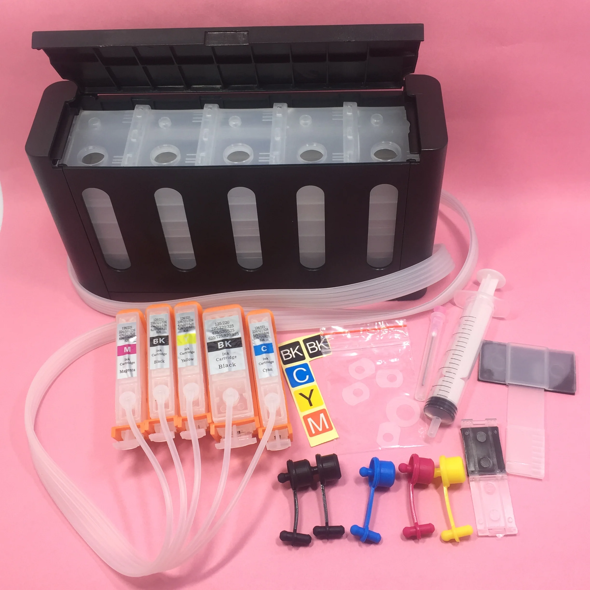 YOTAT CISS PGI425 ink cartridge PGI-425 CLI-426 for Canon PIXMA MG5140 MG5240 MG5340 IP4840 IP4940 MG6140 MG8140 MX884 IX6540
YOTAT CISS PGI425 ink cartridge PGI-425 CLI-426 for Canon PIXMA MG5140 MG5240 MG5340 IP4840 IP4940 MG6140 MG8140 MX884 IX6540
