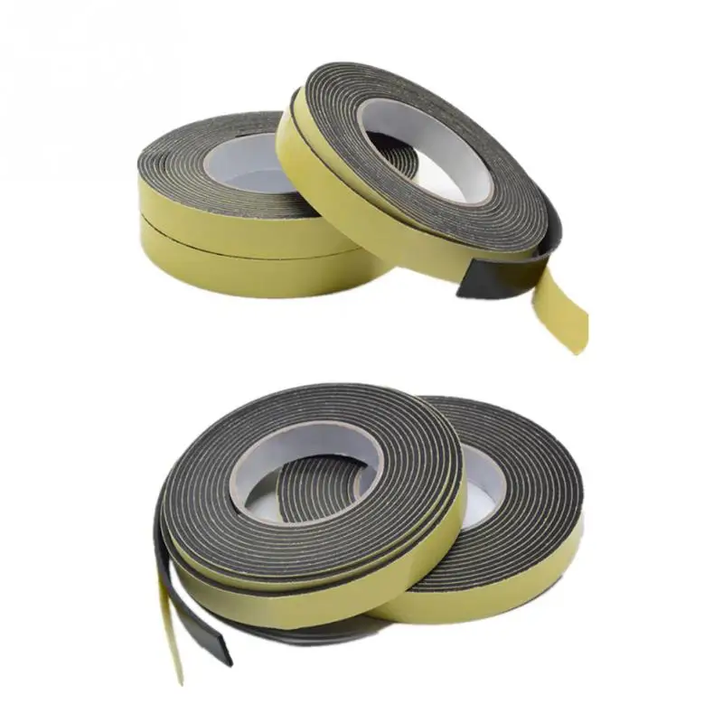 1pcs Newest 5m x 3x10mm Single Sided Adhesive Waterproof Weather Stripping Foam Sponge Rubber Strip Tape Door Seal Hot Sale
1pcs Newest 5m x 3x10mm Single Sided Adhesive Waterproof Weather Stripping Foam Sponge Rubber Strip Tape Door Seal Hot Sale