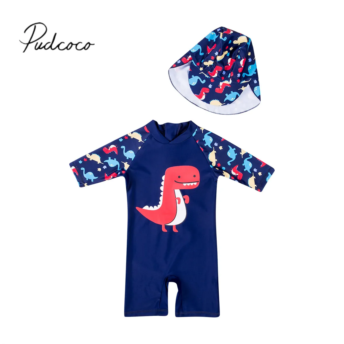2019 Summer Swimsuit Baby Kid Boy Sun Protective Swimwear Dinosaur Printing Costume Bathing Suit +Hat Zipper Tankini Sets 1-6T
2019 Summer Swimsuit Baby Kid Boy Sun Protective Swimwear Dinosaur Printing Costume Bathing Suit +Hat Zipper Tankini Sets 1-6T