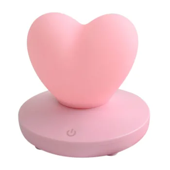 Dimmable Led Night Light Lamp Silicon Love Heart For Baby Children Kids Gift Bedside Bedroom Living Room Decoration
Dimmable Led Night Light Lamp Silicon Love Heart For Baby Children Kids Gift Bedside Bedroom Living Room Decoration