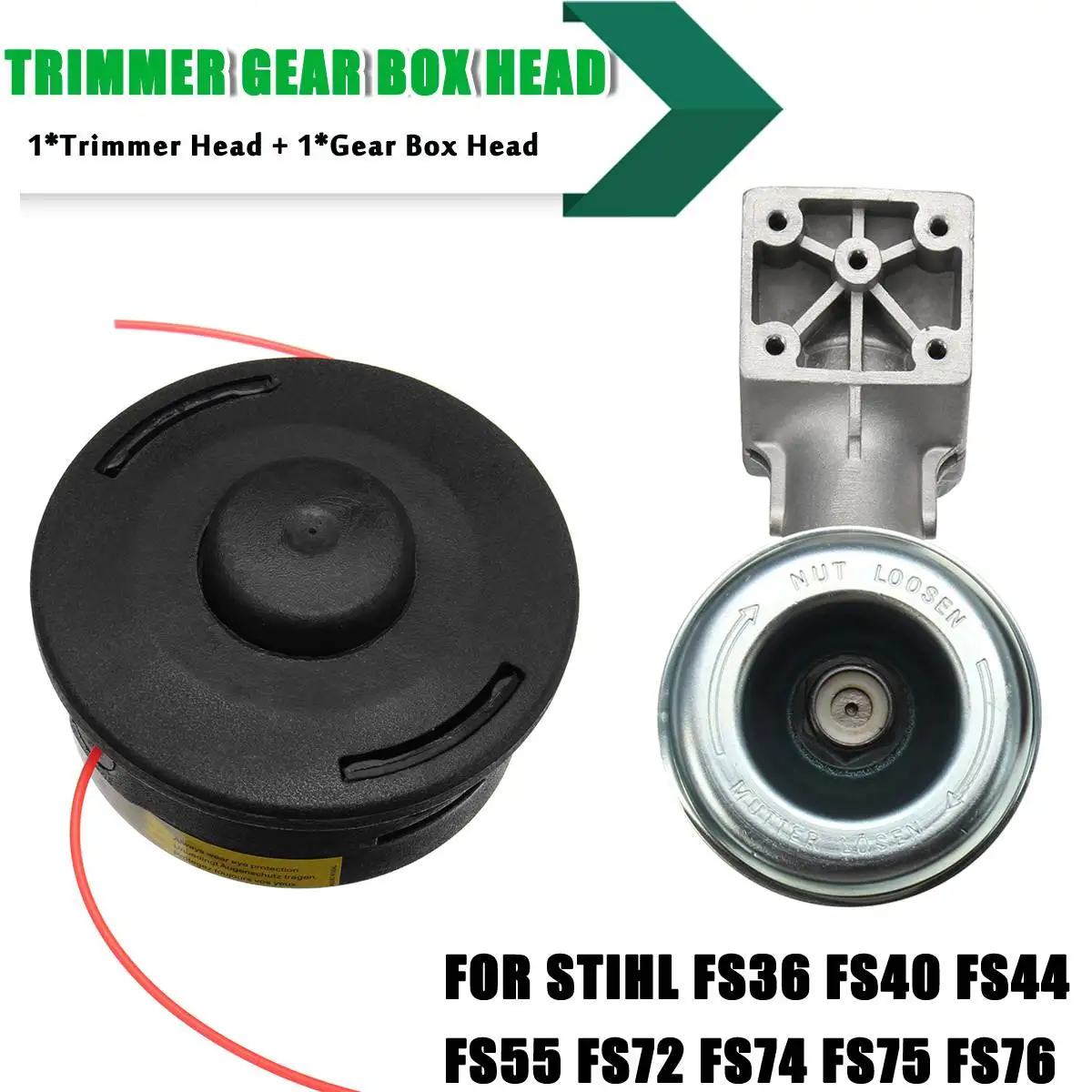 Weedeater Trimmer Gear Box Head Universal Mower Accessories for Stihl FR130 FR220 FR350 FR450 FR480 FS44 FS75 FS80 FS85 FS-KM
Weedeater Trimmer Gear Box Head Universal Mower Accessories for Stihl FR130 FR220 FR350 FR450 FR480 FS44 FS75 FS80 FS85 FS-KM