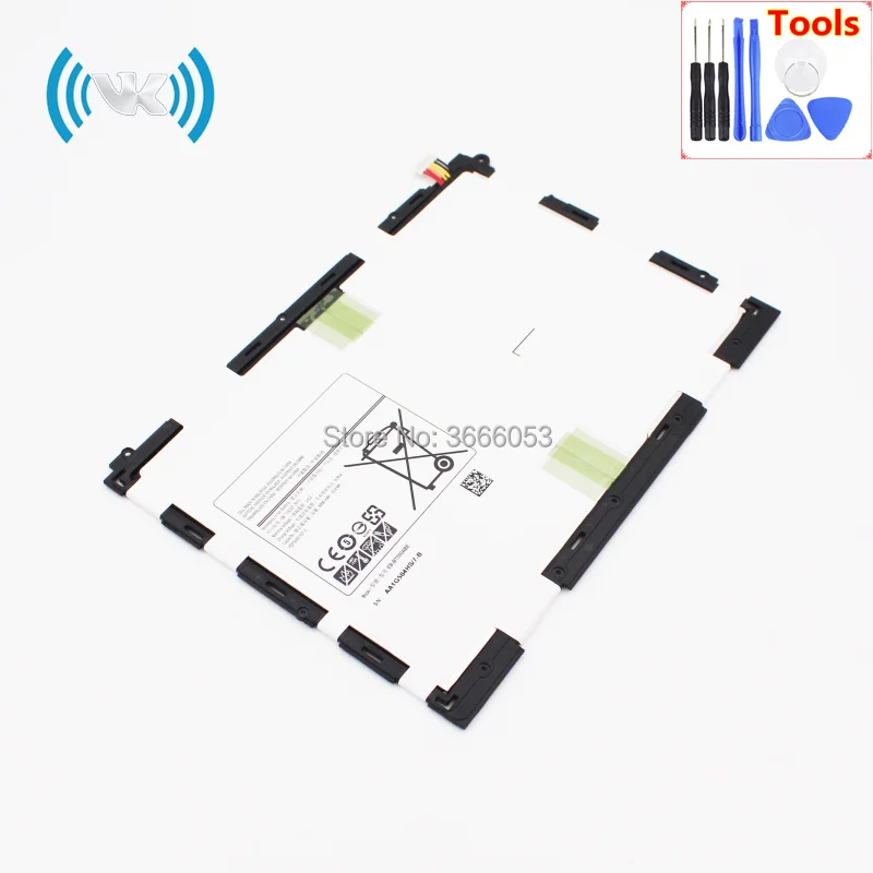 VK 6000mAh/22.8Wh 3.8V EB-BT550ABE Battery For Samsung Galaxy Tab A 9.7 SM-T550 T551 T555C P550 P551 P555C Li-Polymer Inbuilt
VK 6000mAh/22.8Wh 3.8V EB-BT550ABE Battery For Samsung Galaxy Tab A 9.7 SM-T550 T551 T555C P550 P551 P555C Li-Polymer Inbuilt