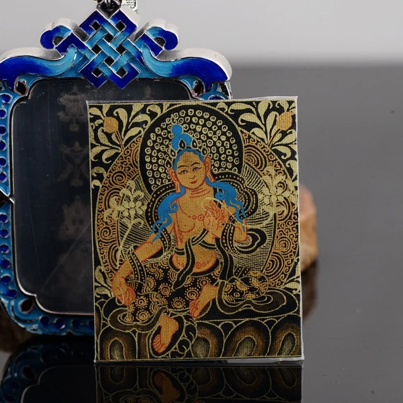 2019 Alexandrite Slide Fairy Draw Thangkas Bluing Process Thangka Box Peace And Prosperity For The Eight Knot Necklace Pendant
2019 Alexandrite Slide Fairy Draw Thangkas Bluing Process Thangka Box Peace And Prosperity For The Eight Knot Necklace Pendant