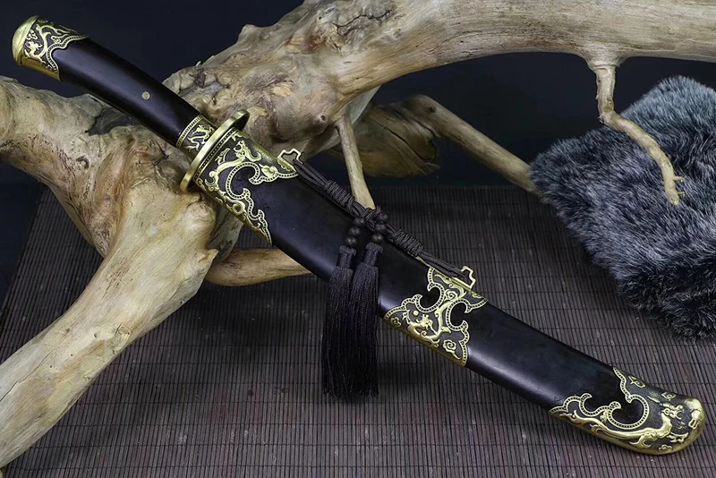 Qing Dynasty Blade Damascus Folded Steel Hand-made very sharp short Ebony Japanese Samurai Sword Katana
Qing Dynasty Blade Damascus Folded Steel Hand-made very sharp short Ebony Japanese Samurai Sword Katana