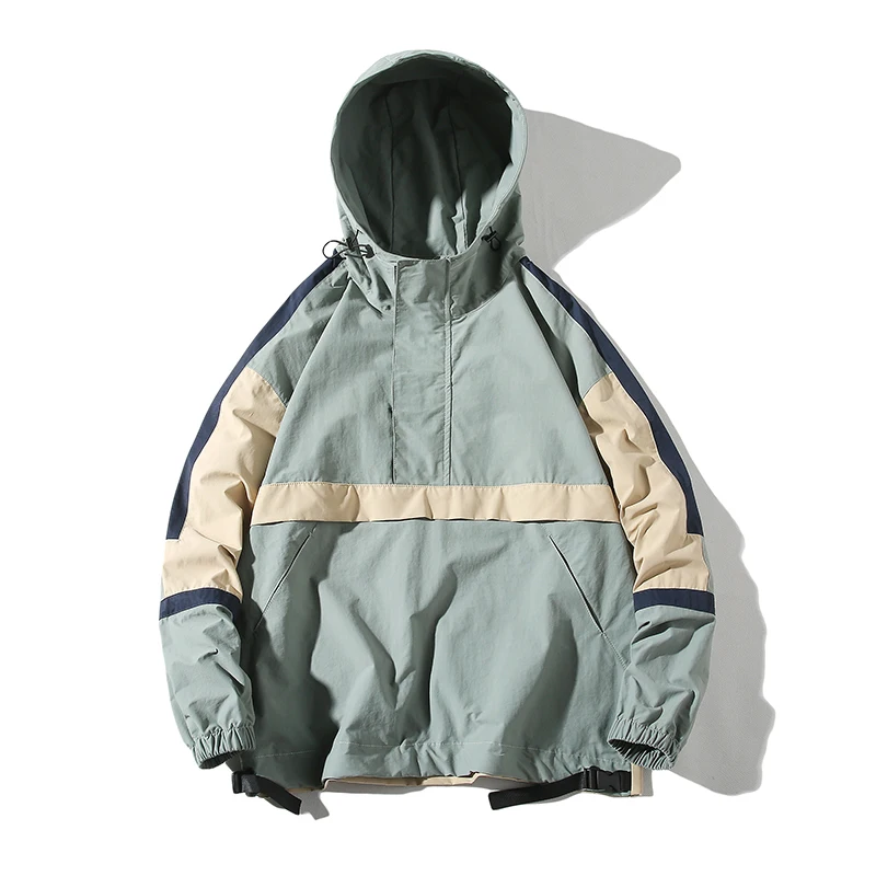 Autumn New Bomber Jacket Men Fashion Casual Color Matching Tooling Wind Jacket Man Streetwear Hip Hop Loose Hooded Jacket Male
Autumn New Bomber Jacket Men Fashion Casual Color Matching Tooling Wind Jacket Man Streetwear Hip Hop Loose Hooded Jacket Male