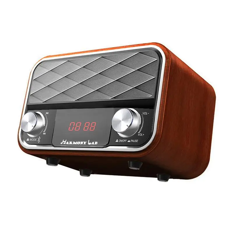 Original Wooden Bluetooth Speaker Wireless Smart Home Speaker Support FM Radio U Disk /TF Card Playback
Original Wooden Bluetooth Speaker Wireless Smart Home Speaker Support FM Radio U Disk /TF Card Playback