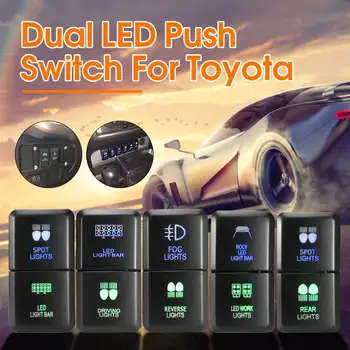 12V Dual Spot Fog Driving Roof Work Reverse Rear LED Light Bar Push Button Switch For Toyota Prado Hilux Landcruiser
12V Dual Spot Fog Driving Roof Work Reverse Rear LED Light Bar Push Button Switch For Toyota Prado Hilux Landcruiser