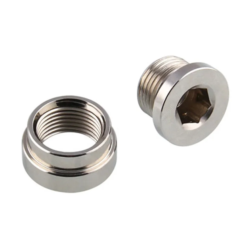 Iron M18x1.5 O2 Oxygen Sensor Stepped Mounting Bung Plugs Oxygen Sensor Fittings Weld Bung
Iron M18x1.5 O2 Oxygen Sensor Stepped Mounting Bung Plugs Oxygen Sensor Fittings Weld Bung