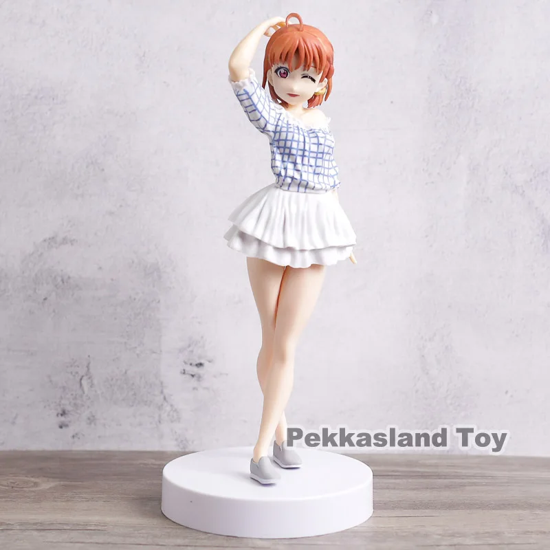 Anime Love Live Sunshine EXQ A2 Aqours Takami Chika PVC Action Figures Collectible Model Toy Doll 23CM
Anime Love Live Sunshine EXQ A2 Aqours Takami Chika PVC Action Figures Collectible Model Toy Doll 23CM