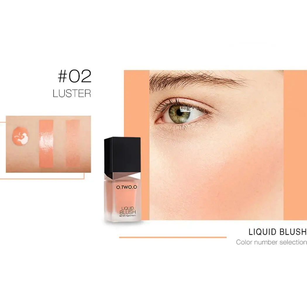 Smooth Portable Long Lasting Liquid Blush As Picture All Skin Types Smear Makeup China Casual Tool 15ml | Красота и здоровье