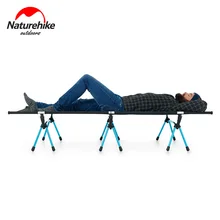 Naturehike Acampamento Mat Cama Resistente Confortável saco de Dormir Acampamento Ao Ar Livre Tenda Portátil Dobrável Berço Cama Resto Equipamento Essencial(China)