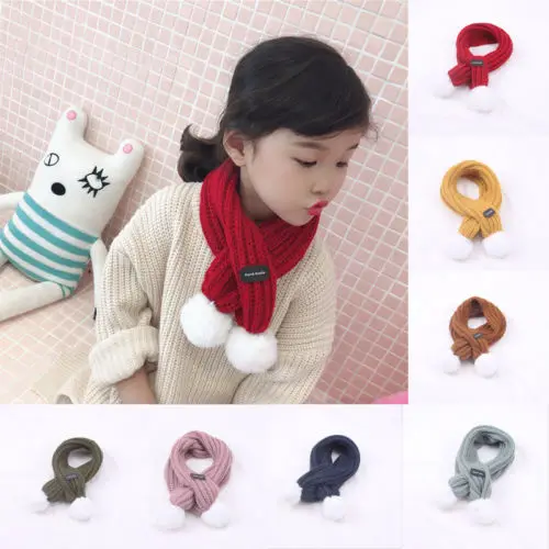 2018 Multitrust Brand Unisex Child Baby Winter Crochet Knitted Scarf Cute Pom Pom Ball Neck Solid Warmer New
2018 Multitrust Brand Unisex Child Baby Winter Crochet Knitted Scarf Cute Pom Pom Ball Neck Solid Warmer New