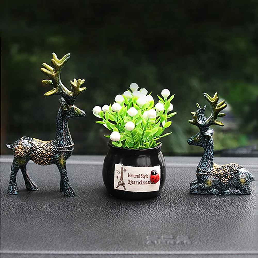 1 Pair Deer Ornament Car Dashboard Decoration Christmas Decor Interior Accessories Home Decoration
1 Pair Deer Ornament Car Dashboard Decoration Christmas Decor Interior Accessories Home Decoration
