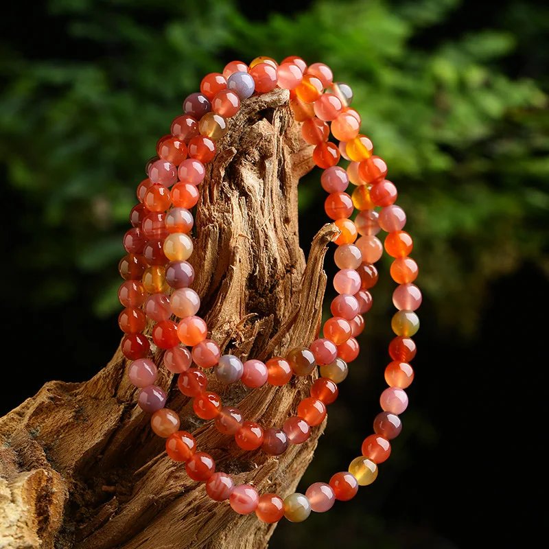 Heat Sell Salt Source Carnelian South Red Bracelet Natural Colorful Candy Carnelian 108 Beads Hand String
Heat Sell Salt Source Carnelian South Red Bracelet Natural Colorful Candy Carnelian 108 Beads Hand String