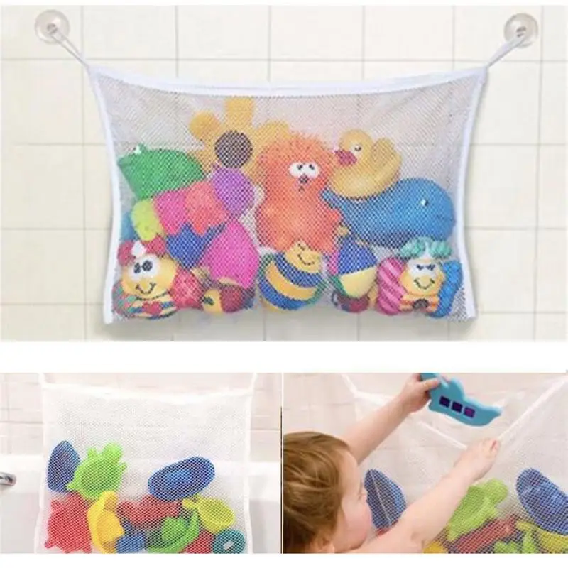 Suction Bathroom Stuff Baby Bath Bathtub Toy Mesh Net Storage Bag Organizer Holder Bathroom Organiser Shower Toy
Suction Bathroom Stuff Baby Bath Bathtub Toy Mesh Net Storage Bag Organizer Holder Bathroom Organiser Shower Toy