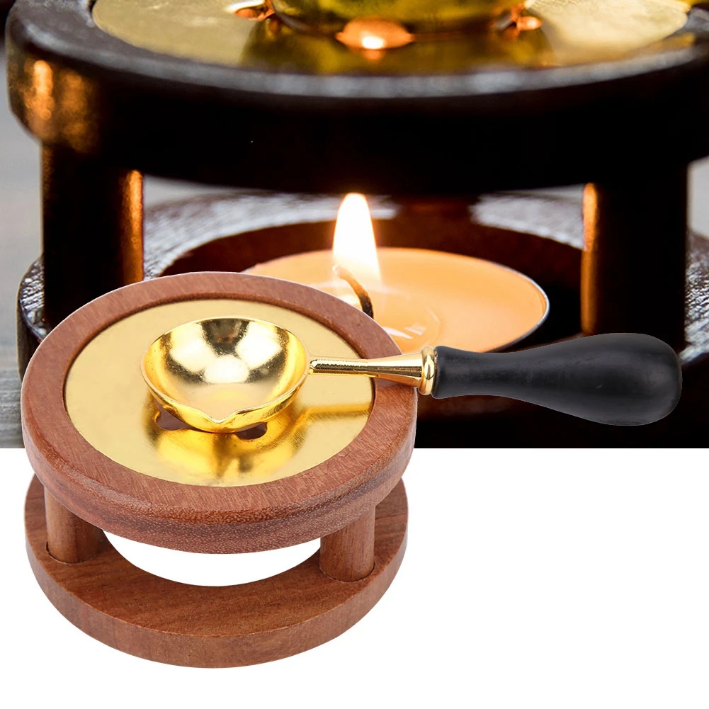 Zerodis Classic Candle Holder Sealing Wax Spoon Melting Candle Holder Seal Warmer Stove Furnace
Zerodis Classic Candle Holder Sealing Wax Spoon Melting Candle Holder Seal Warmer Stove Furnace