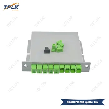 Free shipping 10pcs 100% New 1*8 splitter Box Fiber Optical SC APC PLC Splitter Cassette Box Card Inserting SC/APC PLC splitter
Free shipping 10pcs 100% New 1*8 splitter Box Fiber Optical SC APC PLC Splitter Cassette Box Card Inserting SC/APC PLC splitter