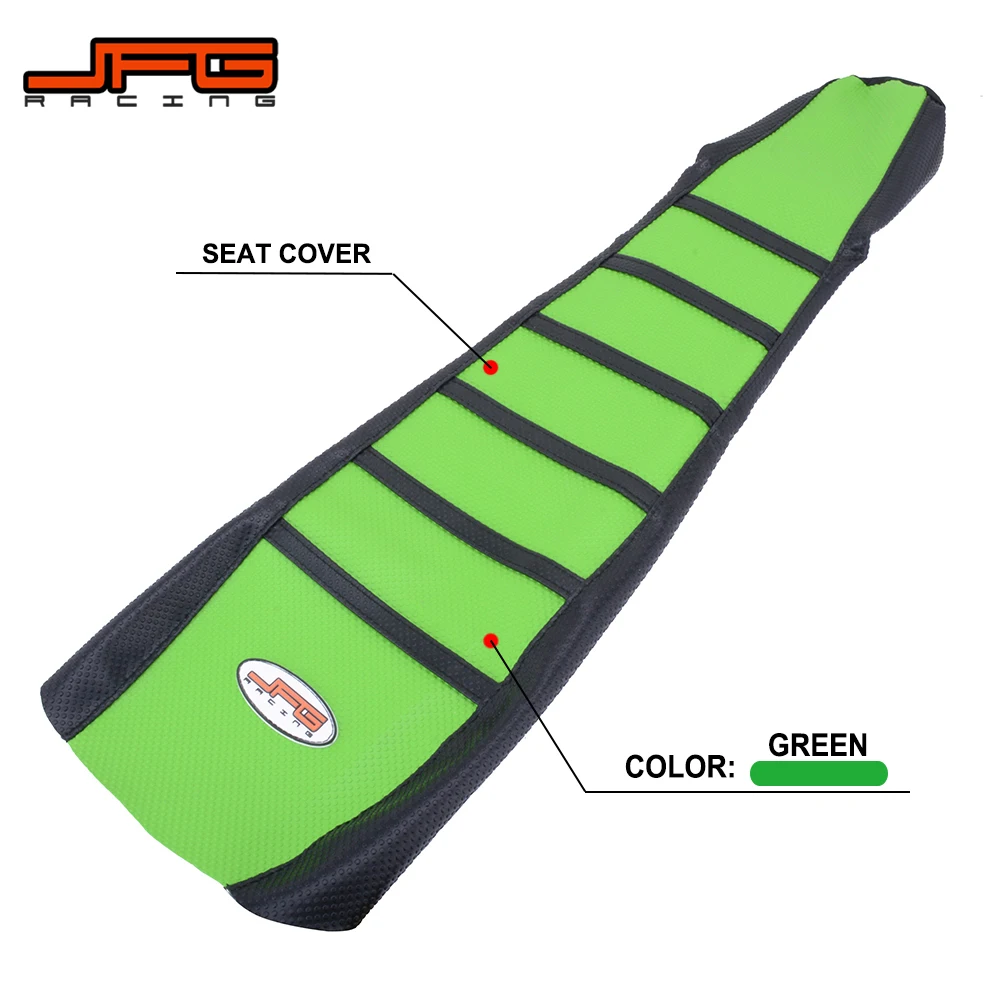 Black and Green Rubber Striped Gripper Soft Motorcycle Seat Cover For KAWASAKI KLX250 KLX300 KLX 250 300 1994-2007 Dirt Bike
Black and Green Rubber Striped Gripper Soft Motorcycle Seat Cover For KAWASAKI KLX250 KLX300 KLX 250 300 1994-2007 Dirt Bike
