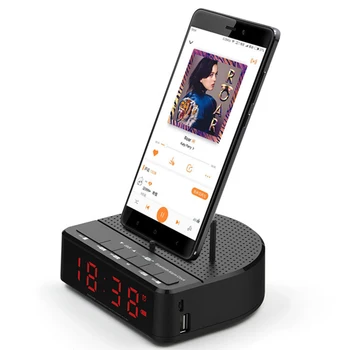 FM Wireless Radio Bluetooth Speaker Table Alarm Clock LED Time Display U Disk TF Card Reader Hands Free AUX On
FM Wireless Radio Bluetooth Speaker Table Alarm Clock LED Time Display U Disk TF Card Reader Hands Free AUX On
