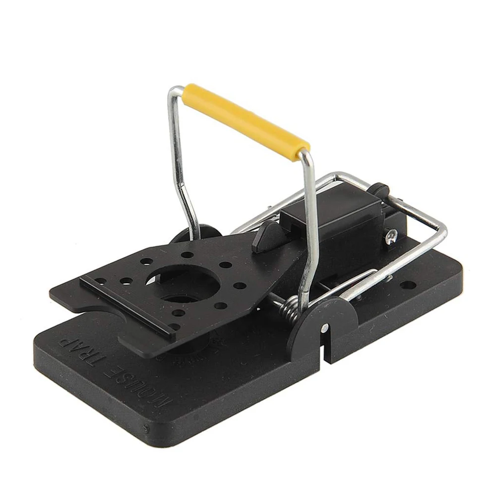 Black Reusable Mouse Mice Rat Trap Killer Control Trap-Easy Pest Catching Catcher RejectEasy PBT | Дом и сад