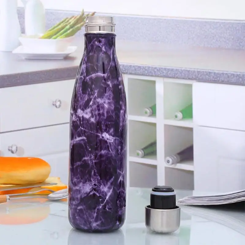 500ml Stainless Steel Water Bottle Texture Thermos Water Botteres Sports Kettle Vacuum Water Beer Thermos for Outdoor Camping
500ml Stainless Steel Water Bottle Texture Thermos Water Botteres Sports Kettle Vacuum Water Beer Thermos for Outdoor Camping