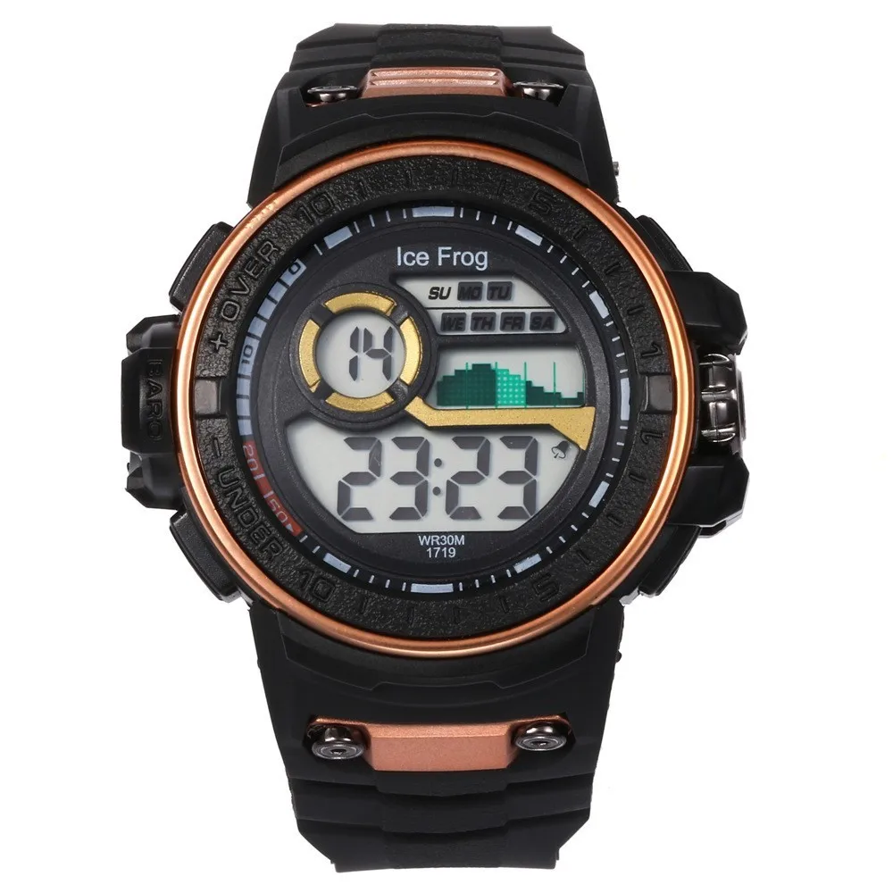 Men Sports Digital Waterproof Watch Men's Boy LCD Digital Stopwatch Date Rubber Sport Wrist Watch Relogio Masculino Digital Gift
Men Sports Digital Waterproof Watch Men's Boy LCD Digital Stopwatch Date Rubber Sport Wrist Watch Relogio Masculino Digital Gift