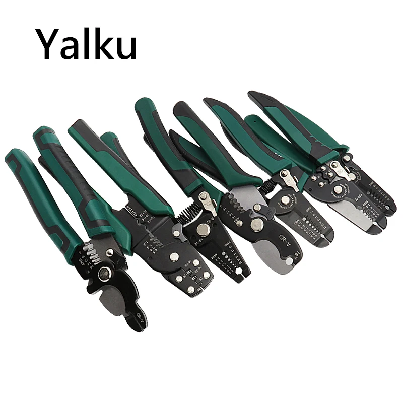 Yalku Multifunctional Wire Stripper Pliers Wire Cutter Crimping Pliers Electrician Tools Cable Scissors Hand Tools Pliers
Yalku Multifunctional Wire Stripper Pliers Wire Cutter Crimping Pliers Electrician Tools Cable Scissors Hand Tools Pliers