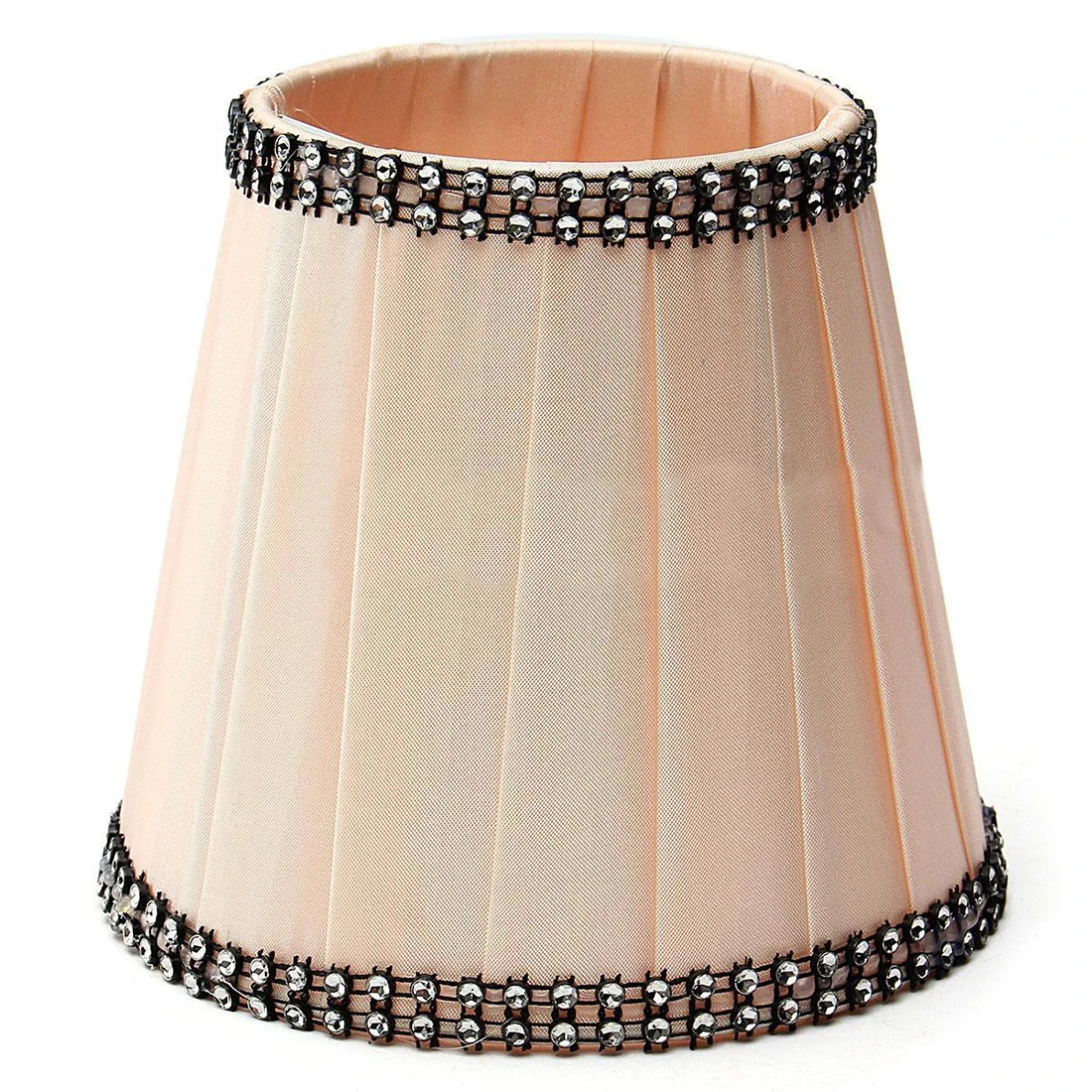 Fabric Chandelier Lampshade Holder Clip on Sconce Beside Bed Lamp Hanging Light, Apricot
Fabric Chandelier Lampshade Holder Clip on Sconce Beside Bed Lamp Hanging Light, Apricot