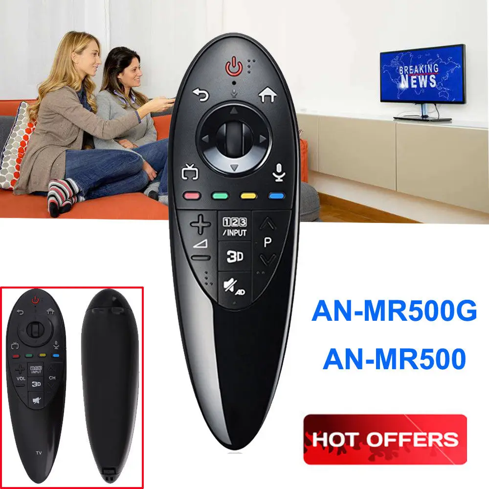 Original Magic Remote Control For LG 3DSMART TV AN-MR500G AN-MR500 Remote Control
Original Magic Remote Control For LG 3DSMART TV AN-MR500G AN-MR500 Remote Control
