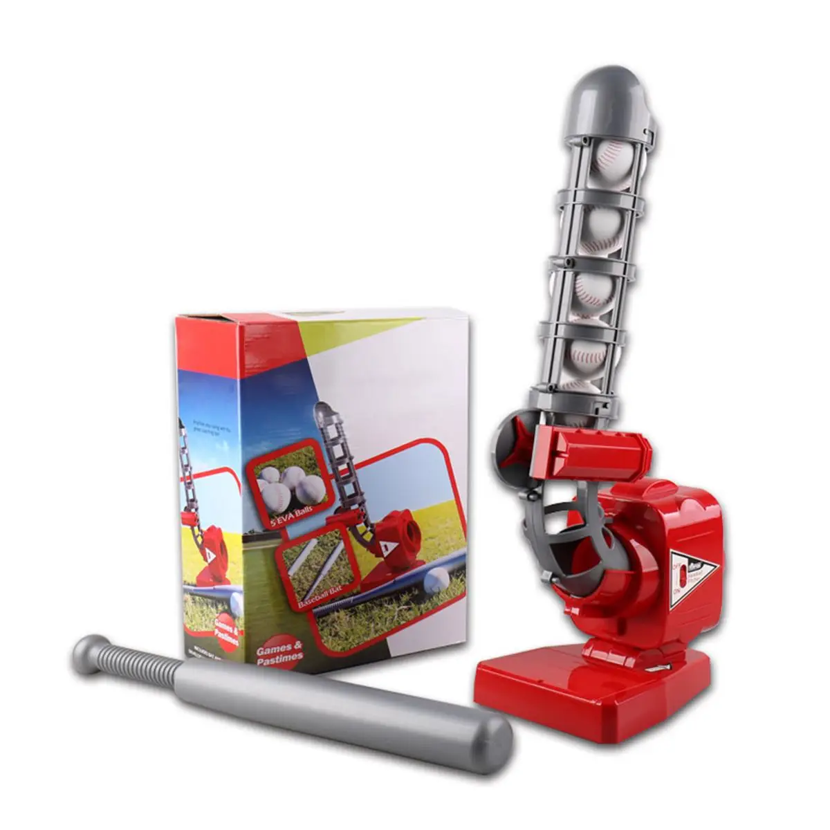 Auto Cricket Soft Ball Bowler Shooter Thrower Outdoor Sport Training Kids Toy Training Sports Equipment Baseball Ball Machine
Auto Cricket Soft Ball Bowler Shooter Thrower Outdoor Sport Training Kids Toy Training Sports Equipment Baseball Ball Machine