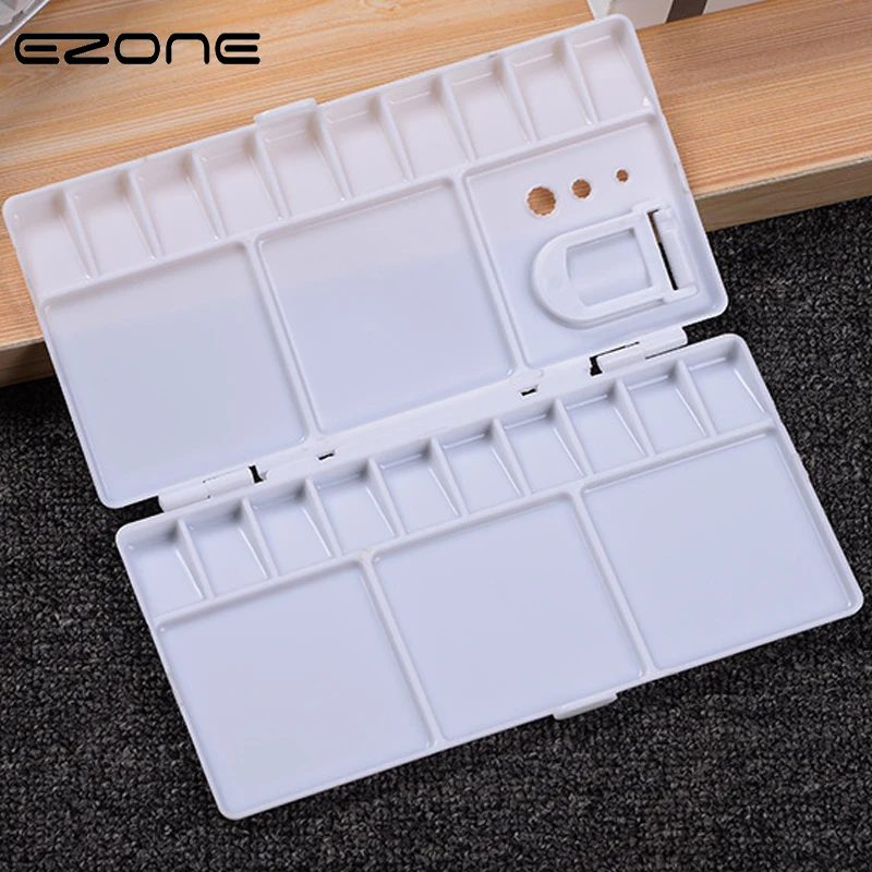 EZONE Creative Art Palette Artist Oil Watercolor Plastic Palettes For Gouache White 25Grids Palette Painting Drawing Supply
EZONE Creative Art Palette Artist Oil Watercolor Plastic Palettes For Gouache White 25Grids Palette Painting Drawing Supply