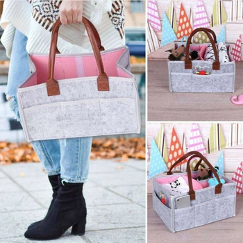 1PCS NEW Baby Diaper clothes Nursery Felt Storage Bag Infant Wipes Bag Nappy Organizer Sundries small item Basket
1PCS NEW Baby Diaper clothes Nursery Felt Storage Bag Infant Wipes Bag Nappy Organizer Sundries small item Basket