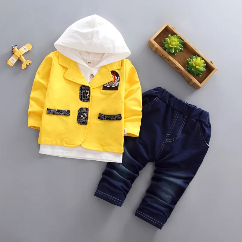 Spring Autumn Children Boys Girls Cotton Clothing Sets Fashion Baby Jacket Hoodies Pants 3Pcs/Sets Toddler Patchwork Tracksuits
Spring Autumn Children Boys Girls Cotton Clothing Sets Fashion Baby Jacket Hoodies Pants 3Pcs/Sets Toddler Patchwork Tracksuits