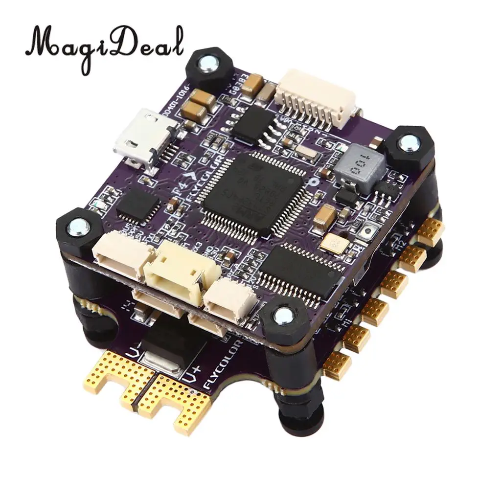 MagiDeal X-Tower F4 Flight Controller 32 Bits 4in1 ESC Built-in OSD CS BEC Dshot1200
MagiDeal X-Tower F4 Flight Controller 32 Bits 4in1 ESC Built-in OSD CS BEC Dshot1200