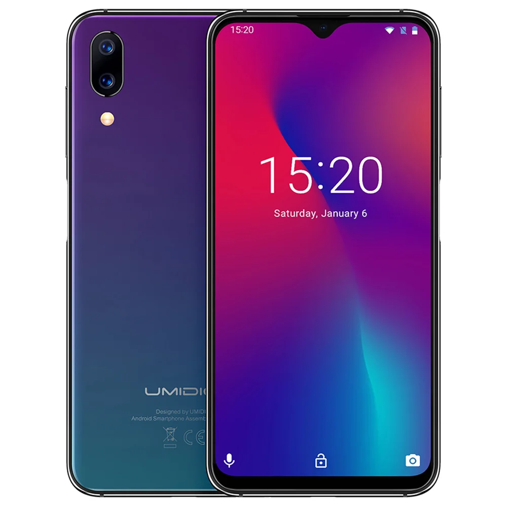 UMIDIGI One Max 4G Smartphone 6.3 inch Android 8.1 MTK Helio P23 Octa Core 2.0GHz 4GB 128GB 16.0MP NFC 4150mAh Mobile Phones
UMIDIGI One Max 4G Smartphone 6.3 inch Android 8.1 MTK Helio P23 Octa Core 2.0GHz 4GB 128GB 16.0MP NFC 4150mAh Mobile Phones