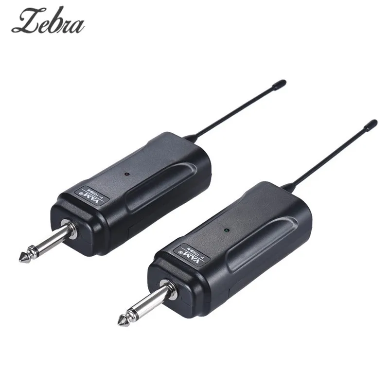 Zebra Portable Audio Wireless Guitar Transmitter Receiver System Guitar Transmission Set for Electric Guitar Bass Violin Ukulele
Zebra Portable Audio Wireless Guitar Transmitter Receiver System Guitar Transmission Set for Electric Guitar Bass Violin Ukulele