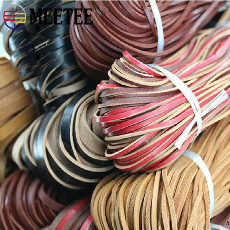 Meetee 5Meter 10mm*2.5mm Leather Cords Flat Leather Rope DIY Handmade Bracelet Jewelry for Clothes Shoes Bags Making Craft BD255
Meetee 5Meter 10mm*2.5mm Leather Cords Flat Leather Rope DIY Handmade Bracelet Jewelry for Clothes Shoes Bags Making Craft BD255
