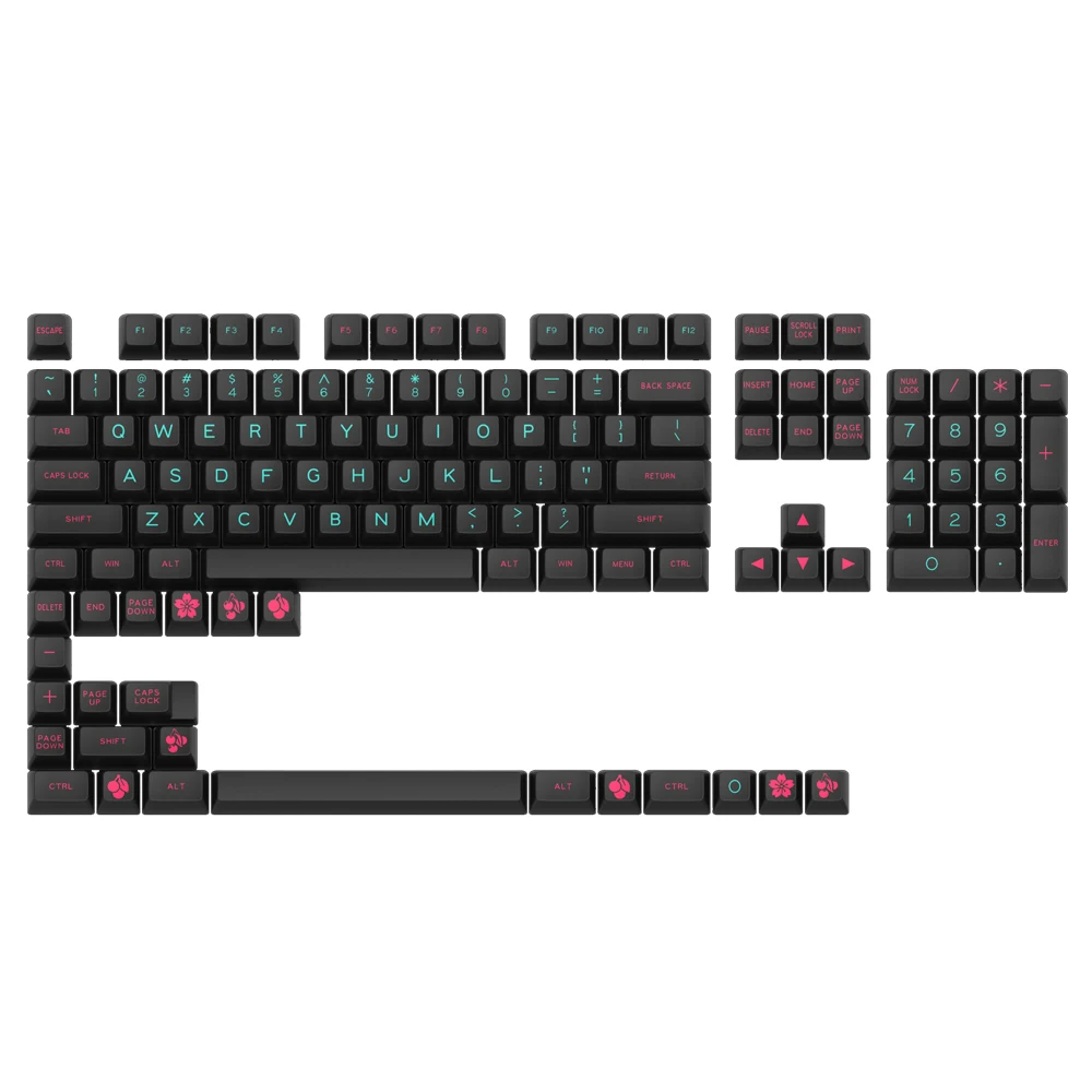 Mia-miNight 127 Key SA Profile ABS Keycaps Keycap Set for Mechanical Keyboard Gaming Mechanical Keyboard Keycap
Mia-miNight 127 Key SA Profile ABS Keycaps Keycap Set for Mechanical Keyboard Gaming Mechanical Keyboard Keycap